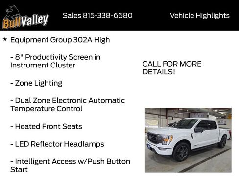Certified 2023 Ford F150 XLT w/ Equipment Group 302A High image 10