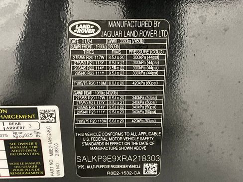 Used 2024 Land Rover Range Rover SE AWD/4WD image 30