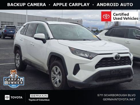 Certified 2021 Toyota RAV4 LE AWD/4WD image 1