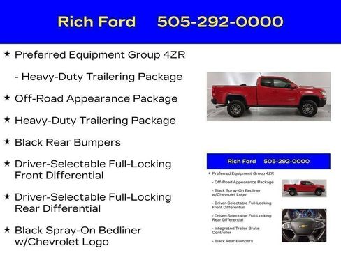Used 2018 Chevrolet Colorado ZR2 AWD/4WD image 56