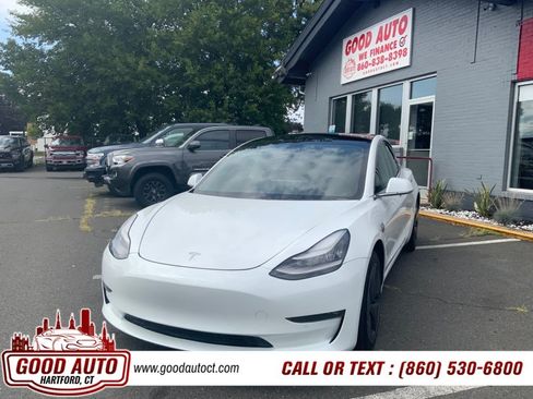 Used 2019 Tesla Model 3 Long Range AWD/4WD image 1