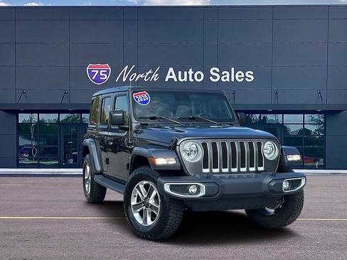 Used 2020 Jeep Wrangler Unlimited Sahara w/ Safety Group image 1