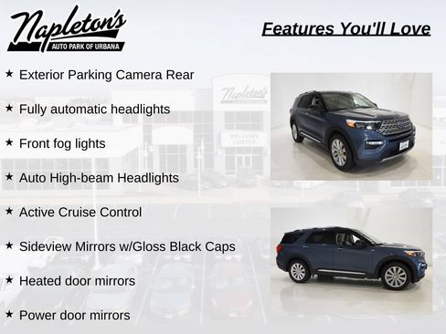 Used 2021 Ford Explorer Limited w/ Equipment Group 301A AWD/4WD image 21
