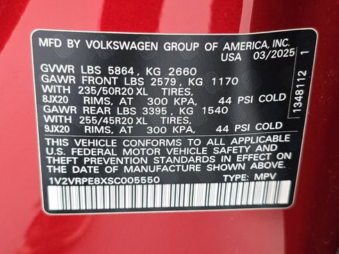 Certified 2025 Volkswagen ID.4 Pro S RWD image 36