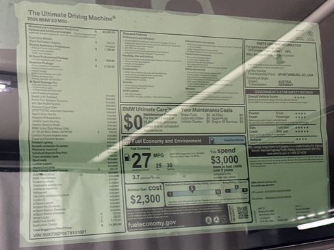 New 2026 BMW X3 M50 w/ Premium Package image 30