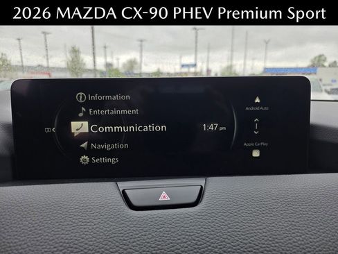 New 2026 MAZDA CX-90 Plug-In Hybrid w/Premium Sport AWD/4WD image 28