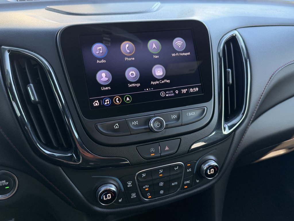 Used 2022 Chevrolet Equinox RS w/ RS Leather Package FWD image 28