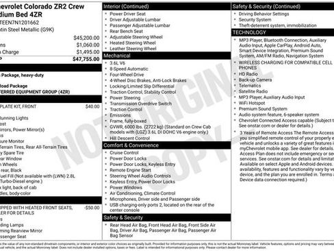 Used 2022 Chevrolet Colorado ZR2 AWD/4WD image 33