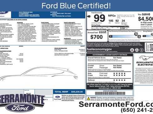 Used 2023 Ford Mustang Mach-E Premium RWD image 19
