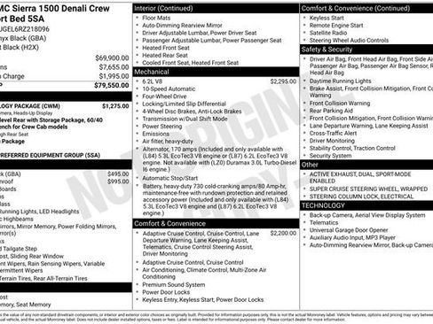 Used 2024 GMC Sierra 1500 Denali w/ Technology Package image 41