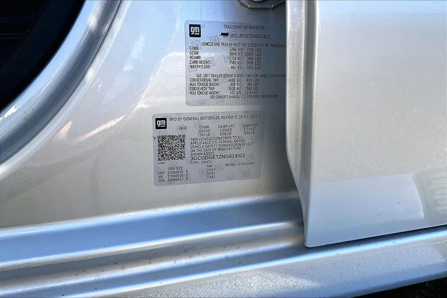 Used 2022 Chevrolet Silverado 1500 LTZ AWD/4WD image 36