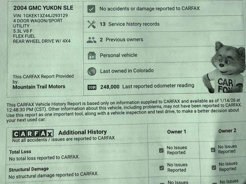 Used 2004 GMC Yukon SLE image 4