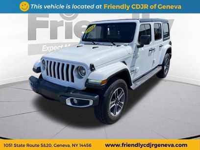 Used 2023 Jeep Wrangler Unlimited Sahara w/ LED Lighting Group