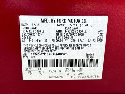 Used 2019 Ford Explorer XLT w/ Equipment Group 202A FWD image 41