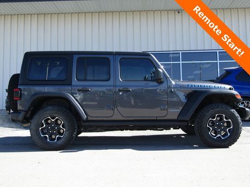 Used 2023 Jeep Wrangler Unlimited Rubicon 4xe w/ Cold Weather Group image 2