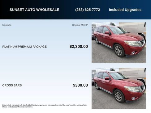 Used 2014 Nissan Pathfinder Platinum w/ Platinum Premium Package FWD image 5