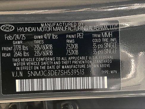 Certified 2025 Hyundai Tucson SEL FWD image 34