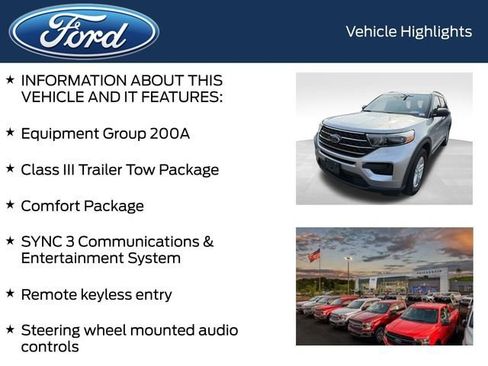 Used 2020 Ford Explorer XLT w/ Comfort Package AWD/4WD image 4