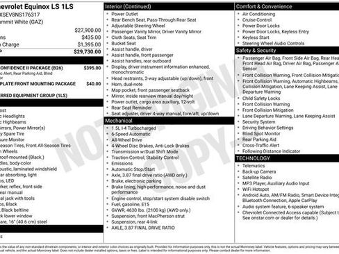 Used 2022 Chevrolet Equinox LS w/ Driver Confidence II Package AWD/4WD image 32