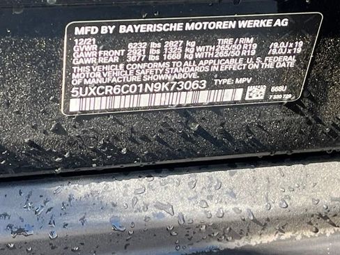 Used 2022 BMW X5 xDrive40i w/ Parking Assistance Package AWD/4WD image 36