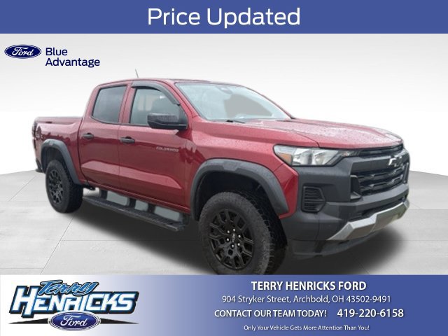 Used 2023 Chevrolet Colorado Trail Boss w/ Advanced Trailering Package AWD/4WD 360° Tour