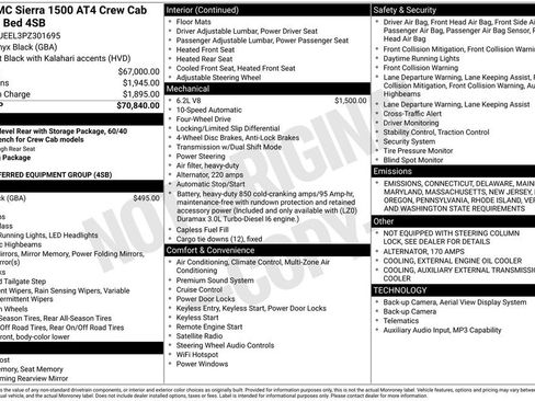 Used 2023 GMC Sierra 1500 AT4 image 32