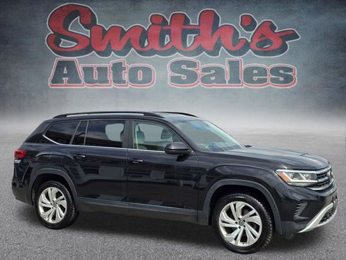 Used 2021 Volkswagen Atlas SE w/ Towing Package AWD/4WD image 1