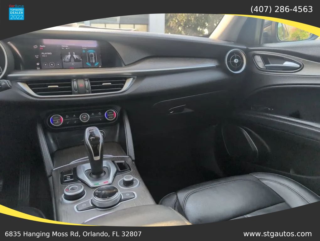 Used 2021 Alfa Romeo Stelvio Ti w/ Nero Edizione AWD/4WD image 19