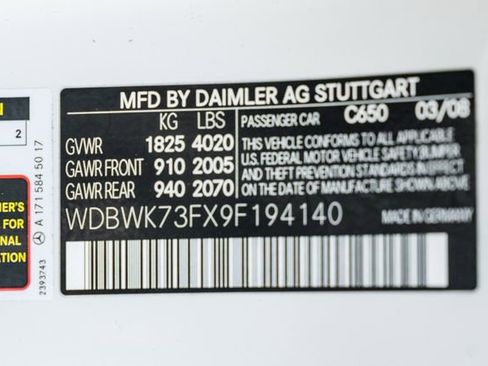 Used 2009 Mercedes-Benz SLK 55 AMG image 81