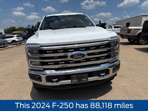 Used 2024 Ford F250 Lariat w/ Chrome Package AWD/4WD image 2