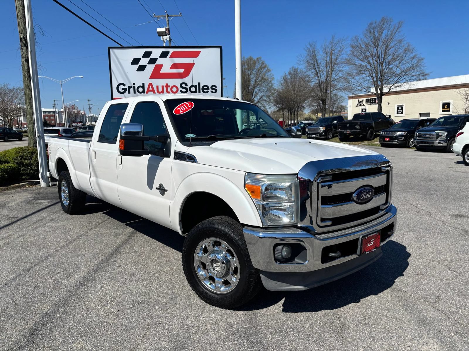 Used 2012 Ford F250 Lariat w/ Chrome Pkg AWD/4WD image 1