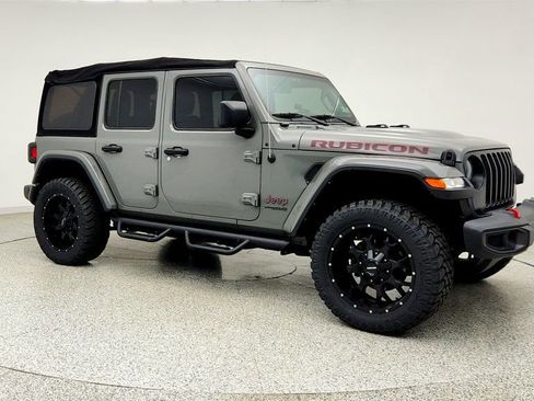 Used 2021 Jeep Wrangler Unlimited Rubicon AWD/4WD image 3