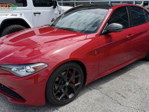 Used 2021 Alfa Romeo Giulia Ti w/ Nero Edizione RWD image 1
