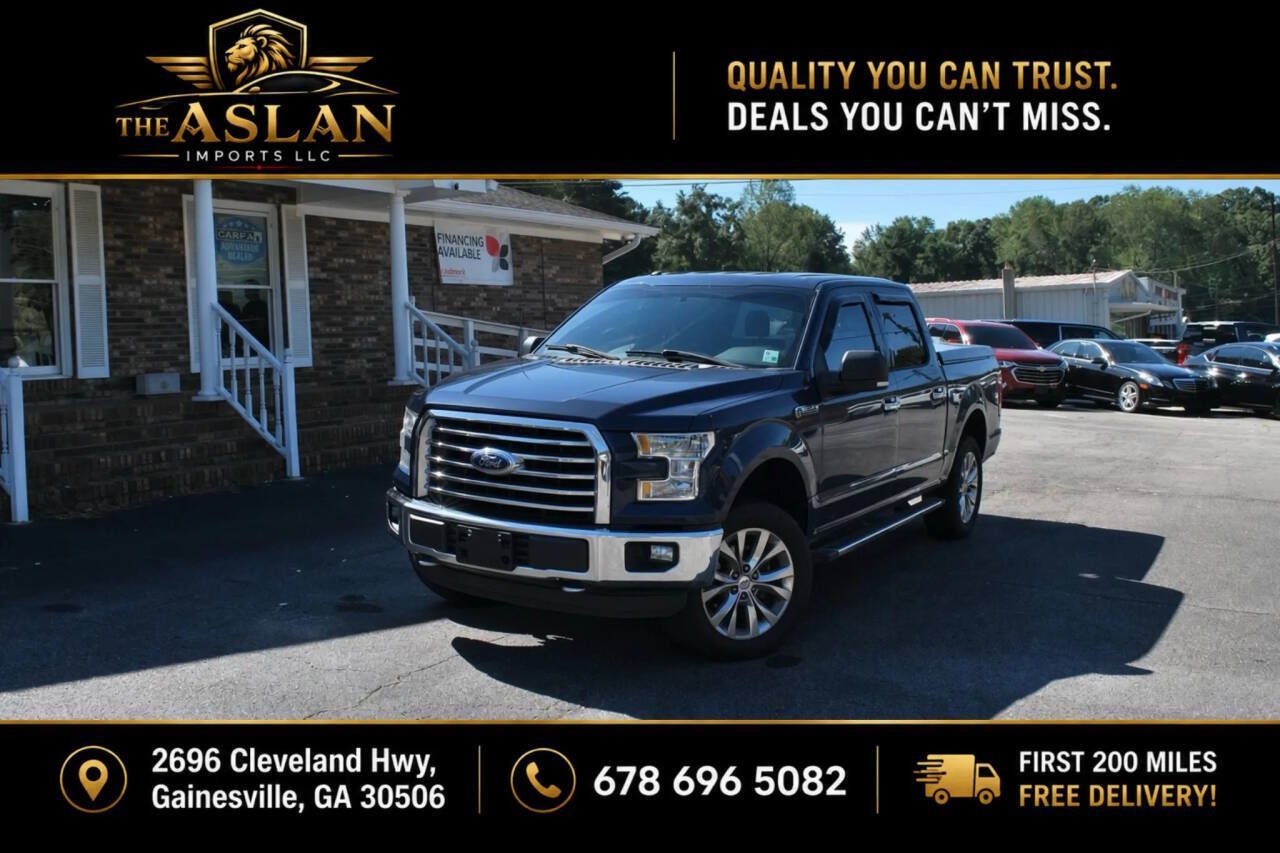 Used 2016 Ford F150 XLT w/ Equipment Group 302A Luxury AWD/4WD image 1