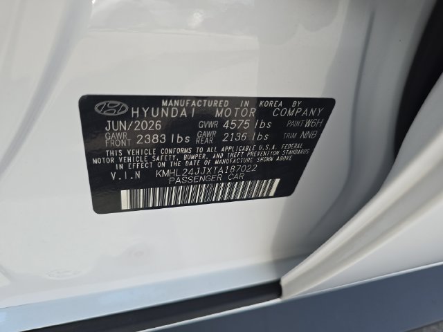 New 2026 Hyundai Sonata Blue FWD image 23