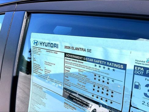 New 2026 Hyundai Elantra SE FWD image 14