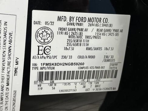 Used 2022 Ford Explorer XLT image 39