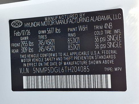 New 2026 Hyundai Santa Fe Calligraphy AWD/4WD image 21