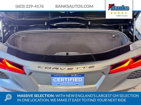 Certified 2024 Chevrolet Corvette Stingray Convertible w/ Z51 Performance Package RWD image 7