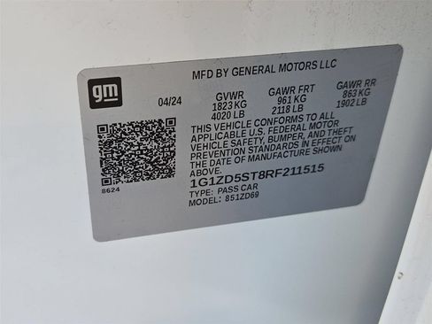 Certified 2024 Chevrolet Malibu LT w/ Sport Edition FWD image 25