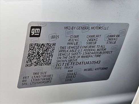 New 2026 GMC Sierra EV Elevation image 17