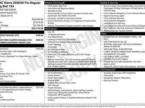 New 2025 GMC Sierra 3500 Pro w/ Convenience Package image 5