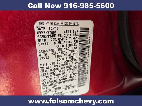 Used 2017 Nissan Rogue SV image 35