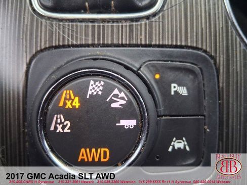 Used 2017 GMC Acadia SLT w/ LPO, Black Accent Package image 7