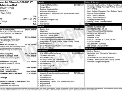 New 2026 Chevrolet Silverado 3500 LT w/ Trail Boss Package image 27
