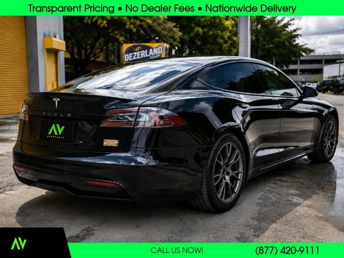 Used 2021 Tesla Model S Plaid AWD/4WD image 4