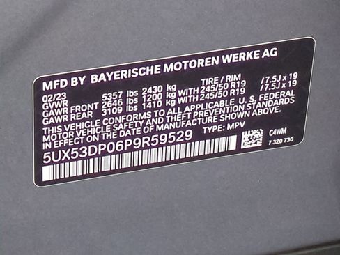 Certified 2023 BMW X3 xDrive30i w/ Premium Package image 34