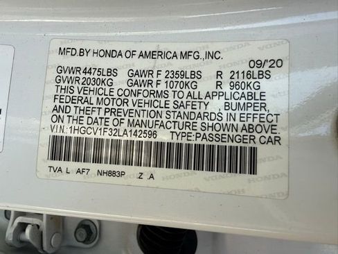 Used 2020 Honda Accord Sport image 16