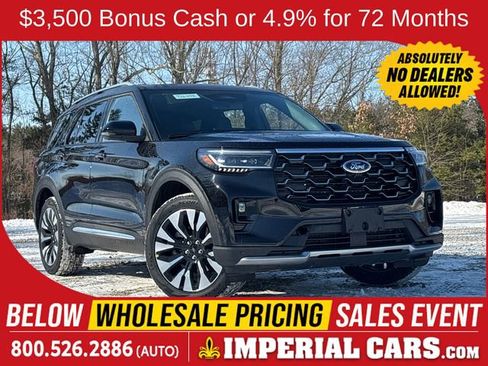 New 2026 Ford Explorer Platinum w/ LUX Leather Package image 1