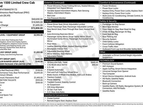 Used 2021 RAM 1500 Limited AWD/4WD image 7
